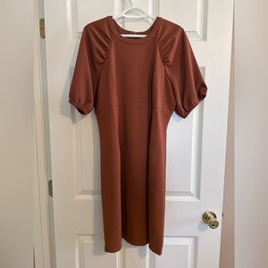 Cedar Donna Morgan Puff Sleeve Mini Dress